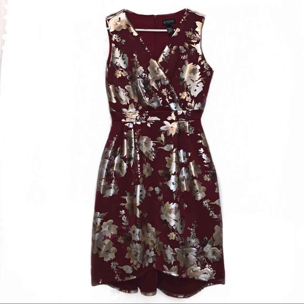 Enfocus Studio holiday🎄⛄️🕯floral cocktail dress